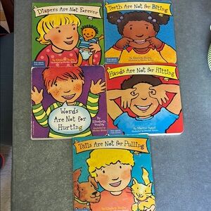 Book Bundle- Words Are Not For Hurting, Teeth Are Not For Biting, etc